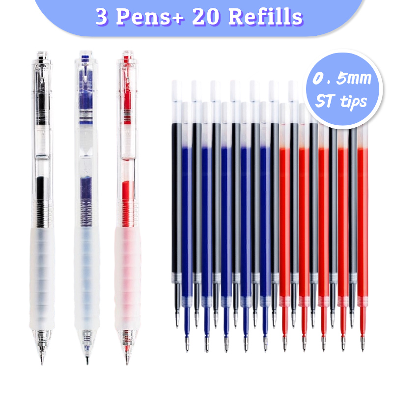 Pilot Pen G2 - Ensemble de stylos à Gel rétractables,