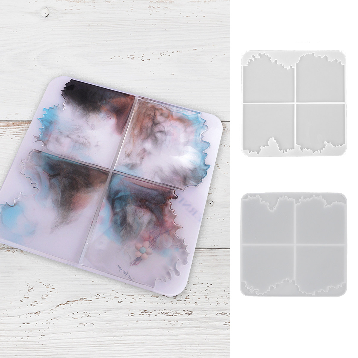 Moule en résine de silicone, m - Resin Ocean Wave Mold avis et prix