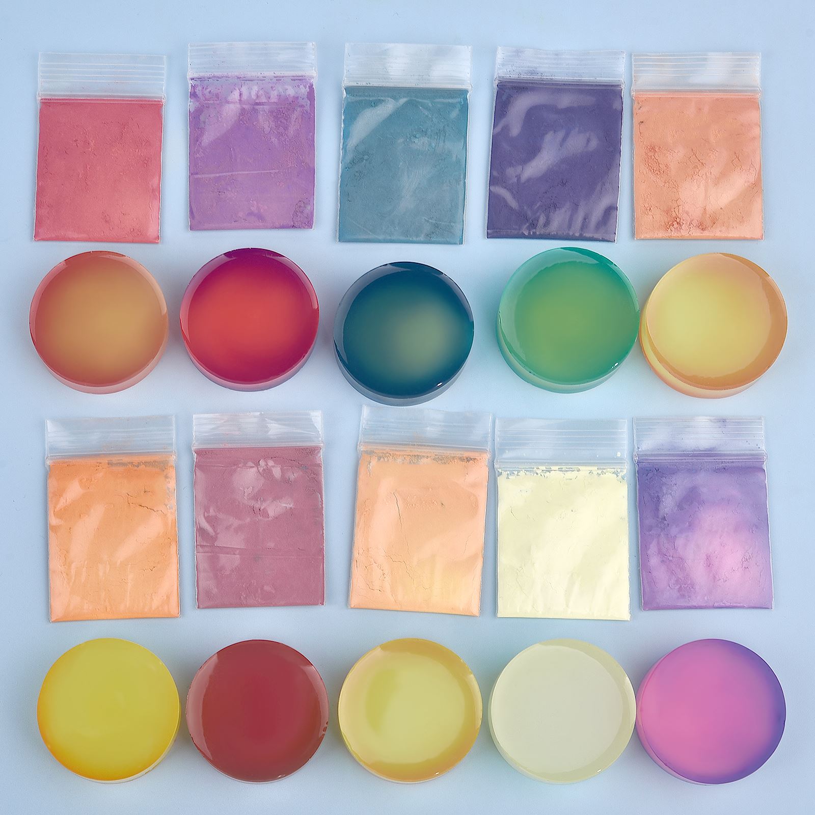 Poudre à couleur changeante de - Resin Pigment Set avis et prix