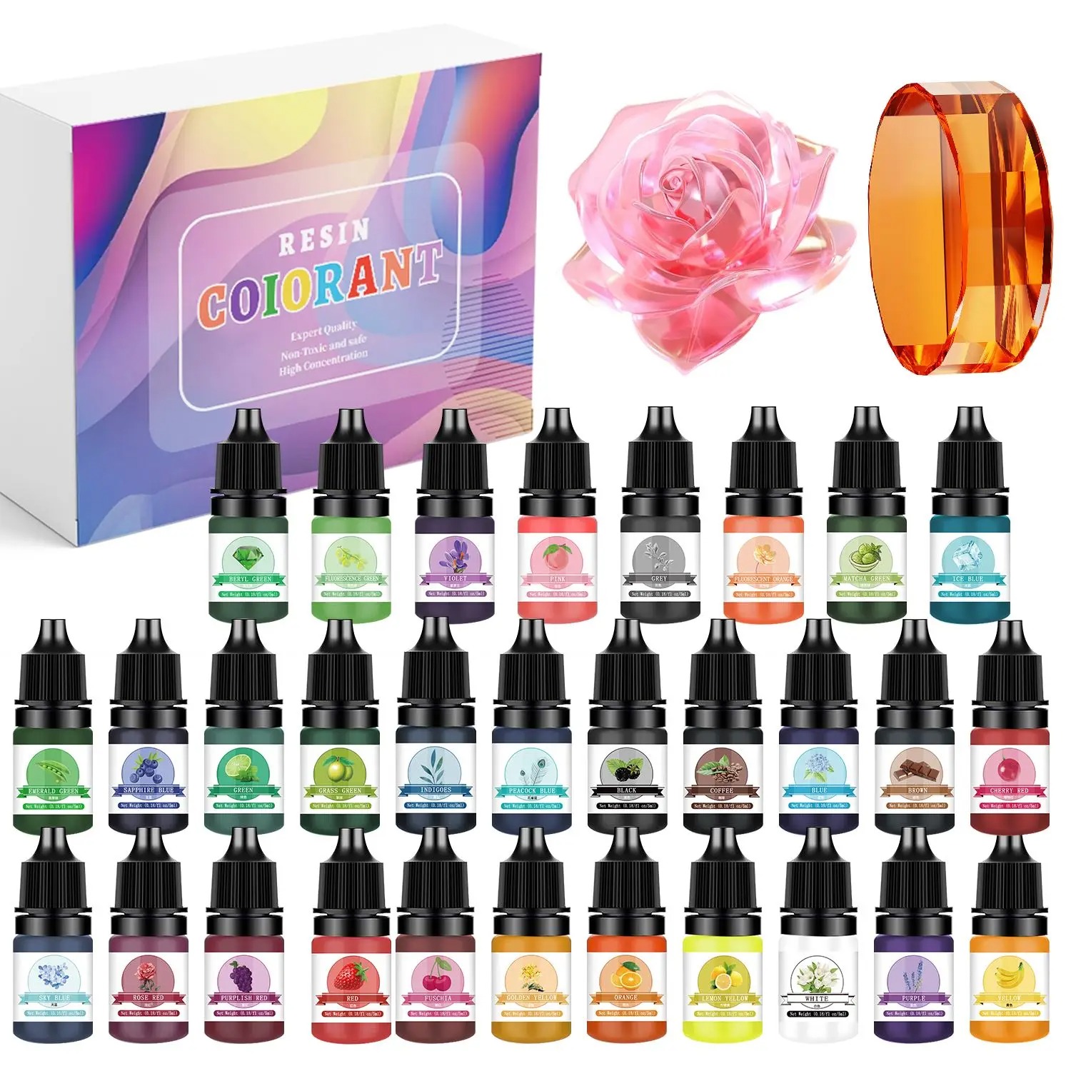 Kits de pigments de résine épo - Resin Pigment Set avis et prix