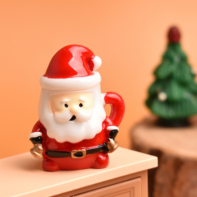 Mini tasse à thé de père noël, - Resin Craft Material avis et prix