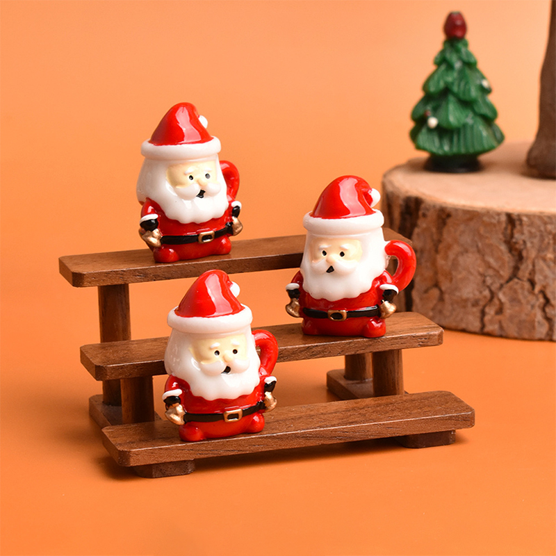 Mini tasse à thé de père noël, - Resin Craft Material avis et prix