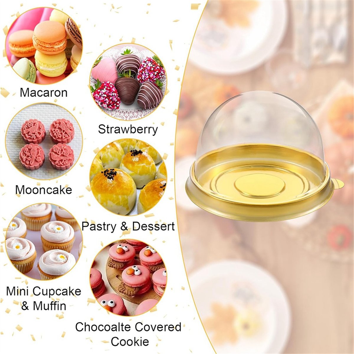 【A47T】Dômes à charcuterie avec - Dome Mold Clear avis et prix