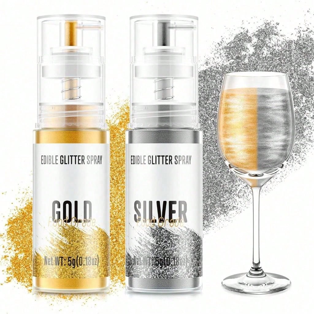 Spray de paillettes - 10g de p - Gold Foil Flakes avis et prix