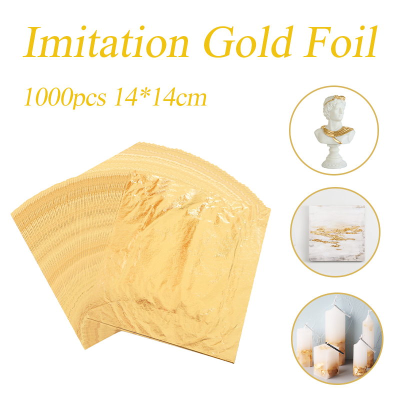 Papier aluminium doré pour le  - Gold Foil Flakes avis et prix