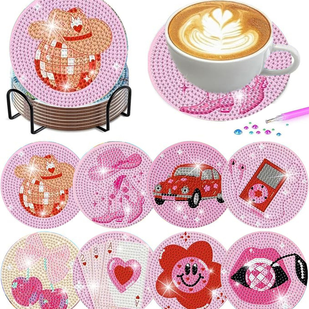 8 pièces/ensemble de sous-verr - Resin Craft Kit avis et prix