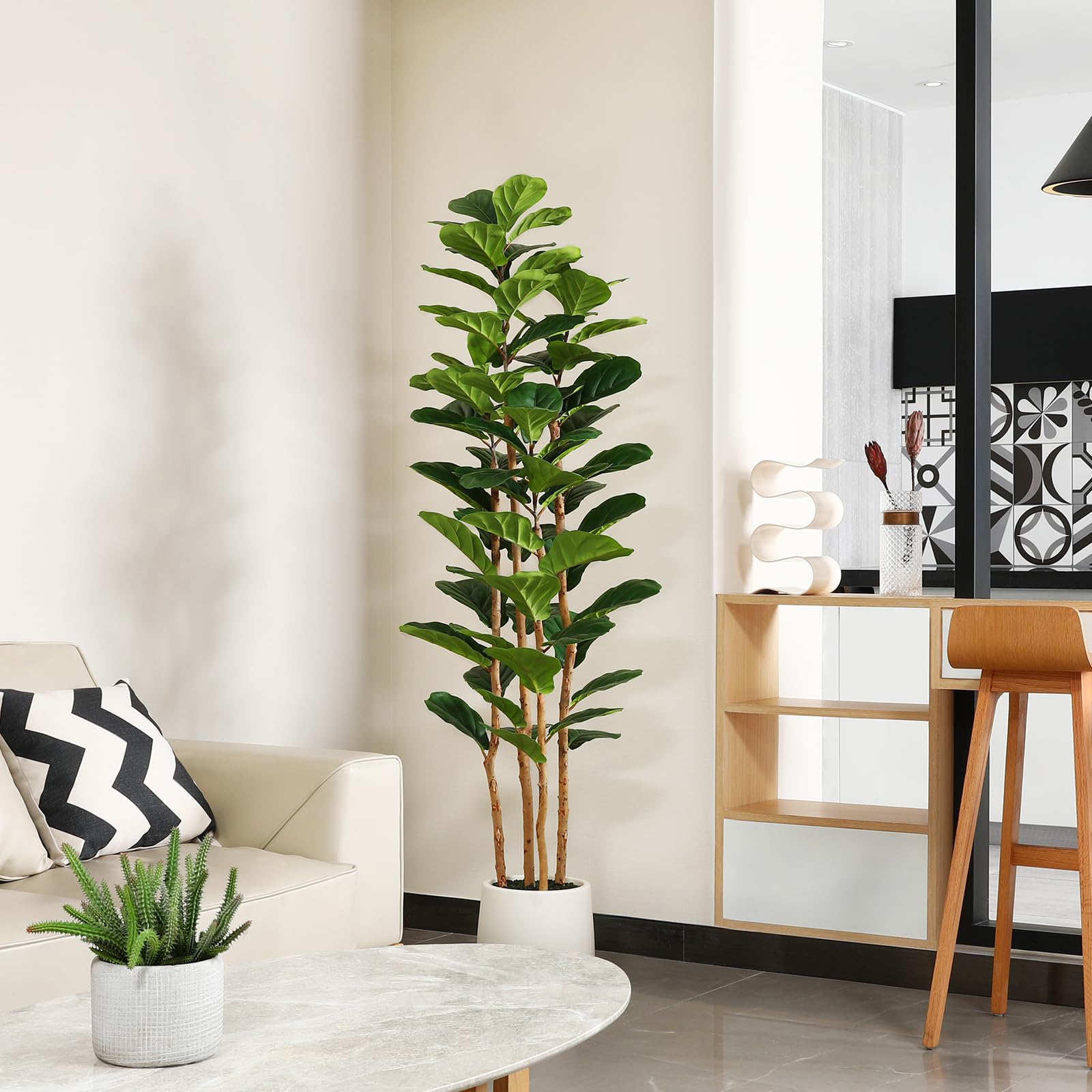 Arbre artificiel de figuier à  - Terrarium Moss Art avis et prix